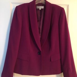 Kasper one button blazer